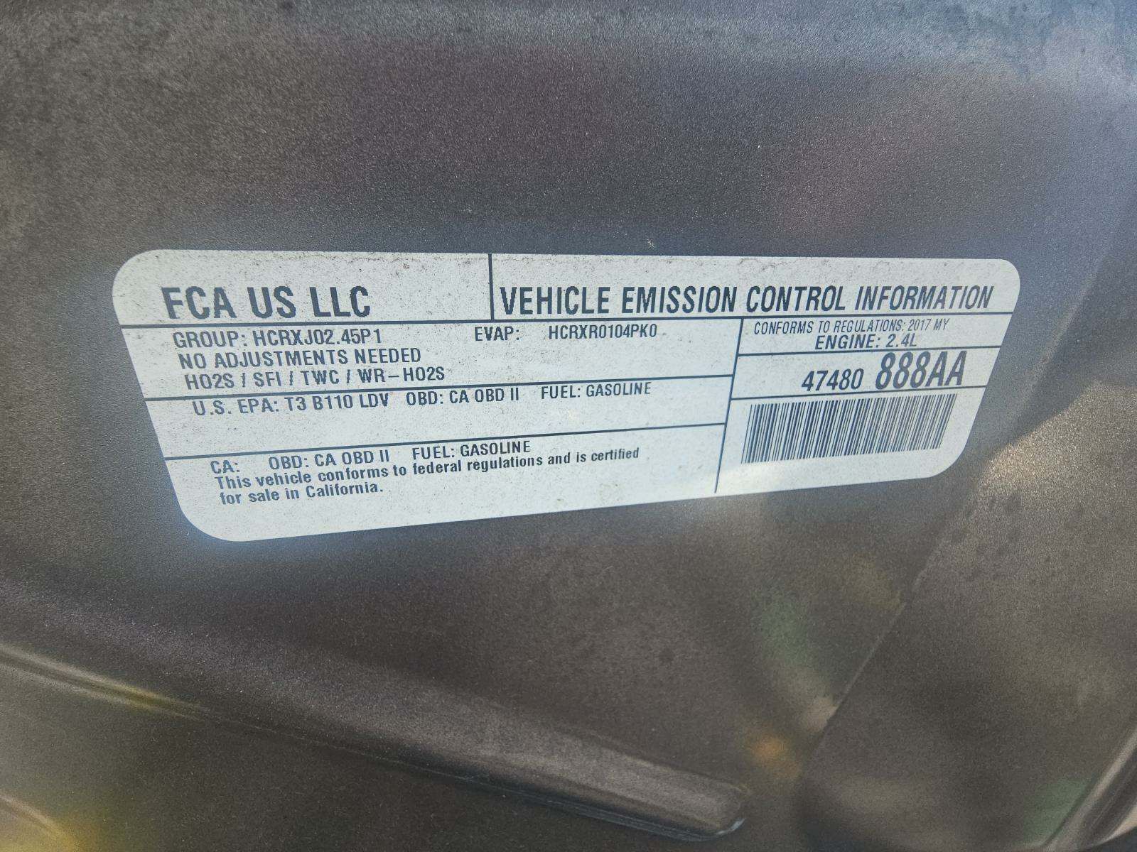 2017 Jeep Compass Latitude FWD