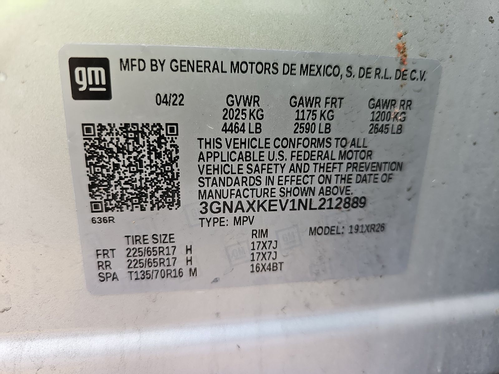 2022 Chevrolet Equinox LT FWD