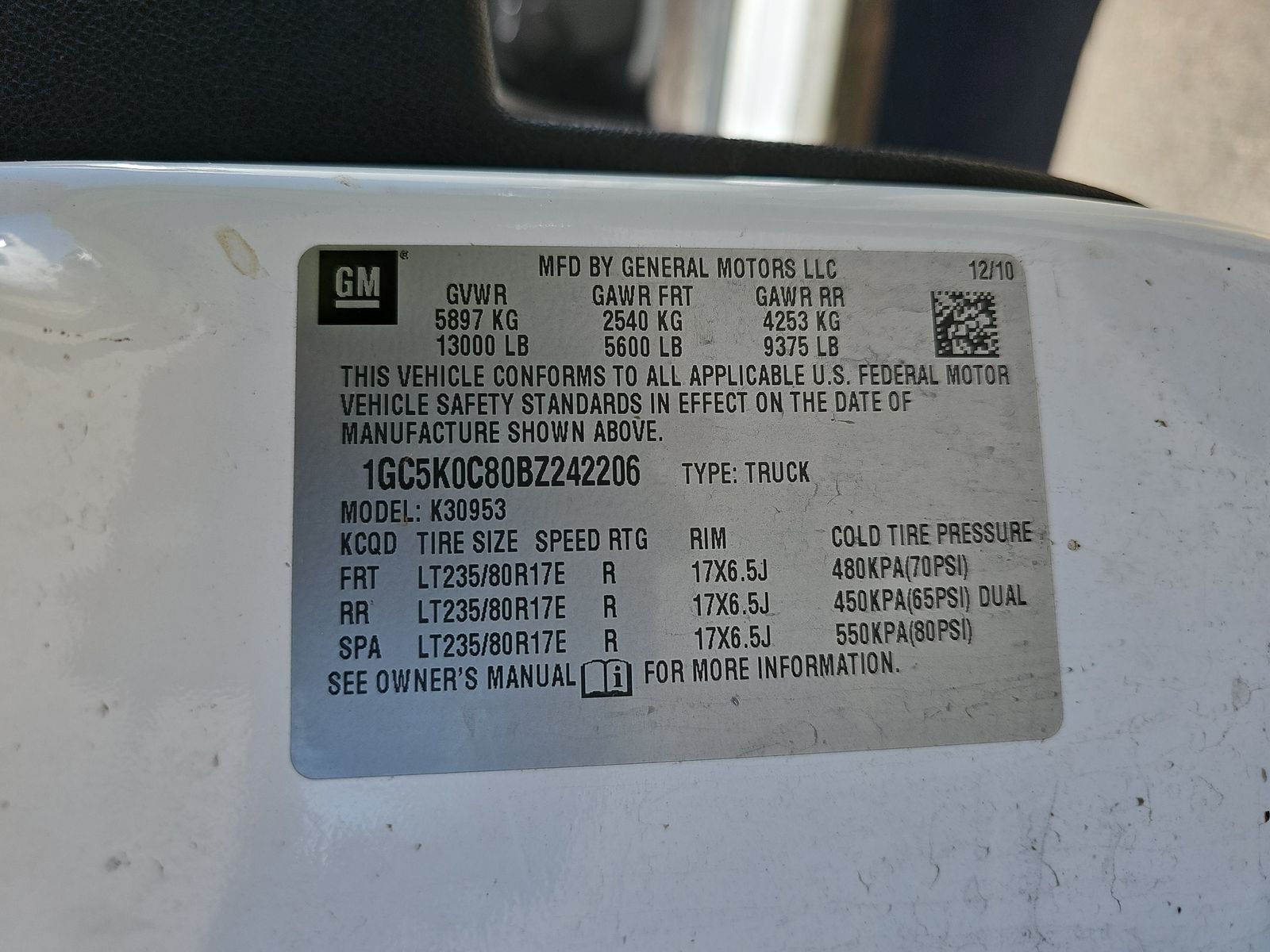 2011 Chevrolet Silverado 3500HD LT AWD