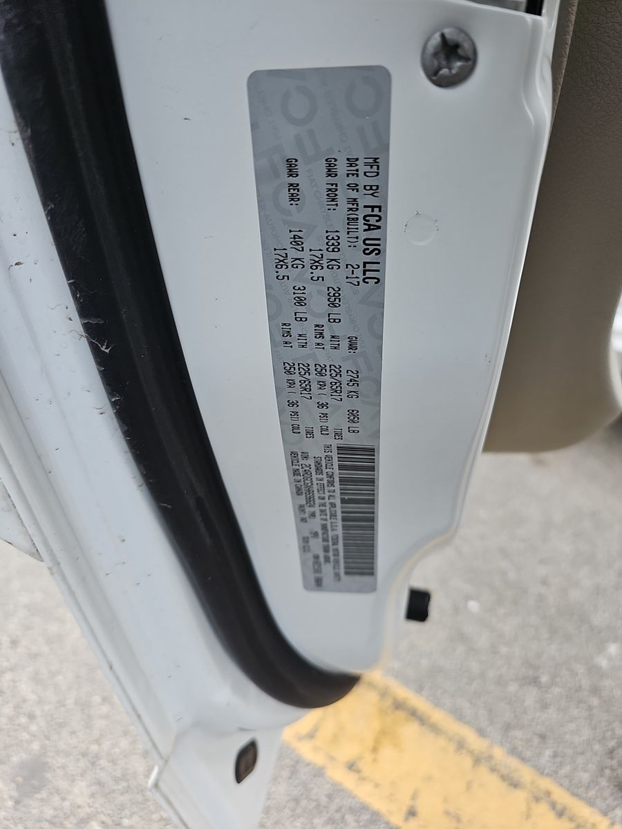 2017 Dodge Grand Caravan SXT FWD