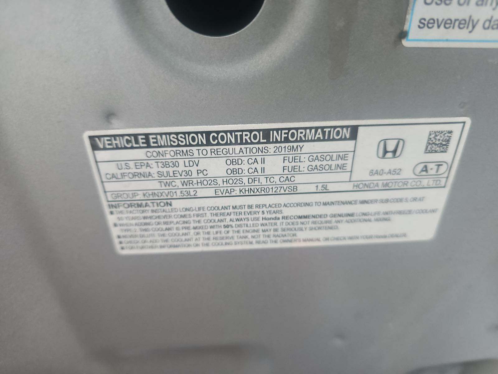 2019 Honda Accord LX FWD