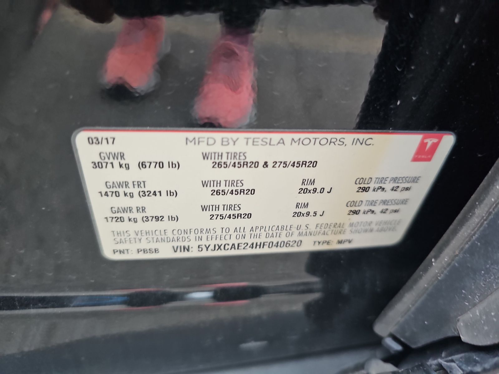 2017 Tesla Model X 75D AWD