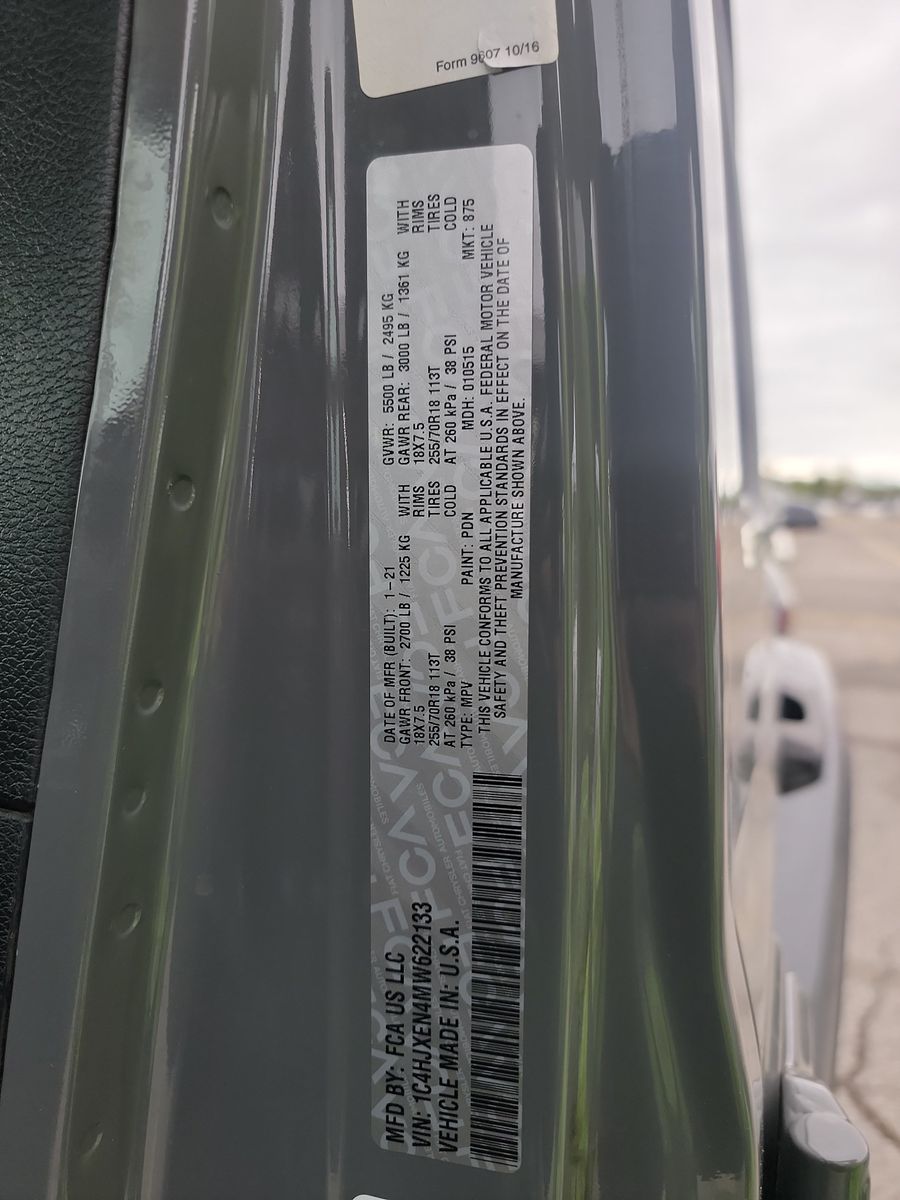 2021 Jeep Wrangler Unlimited Sahara AWD