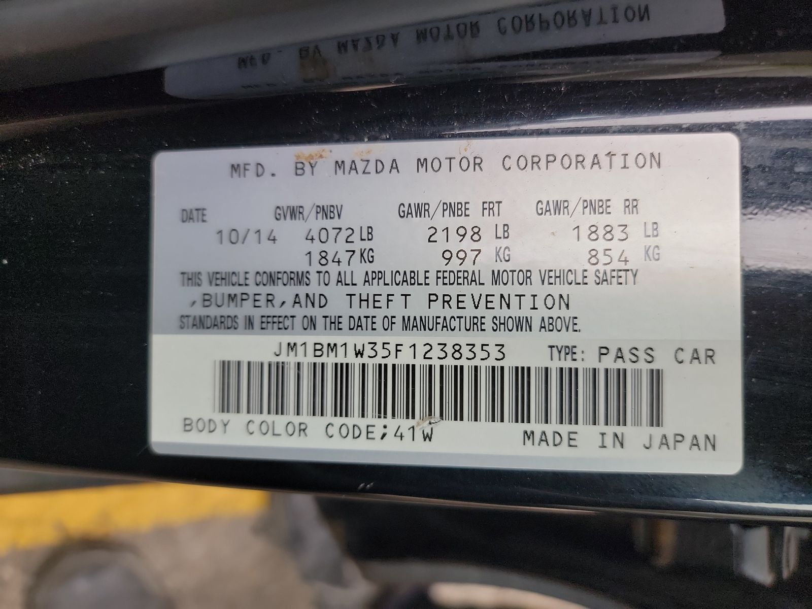 2015 MAZDA MAZDA3 s Grand Touring FWD