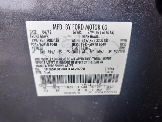 2013 Ford Explorer XLT AWD