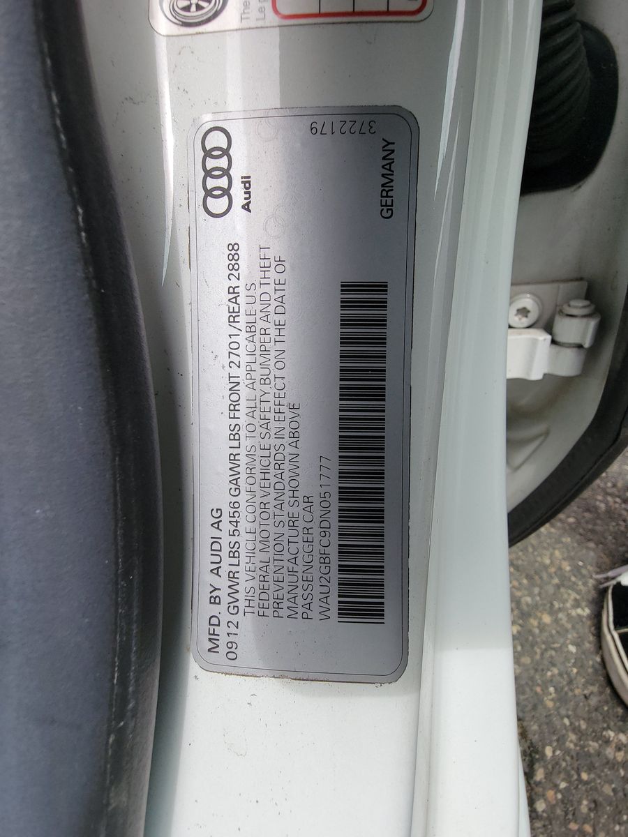 2013 Audi A7 3.0T Prestige AWD