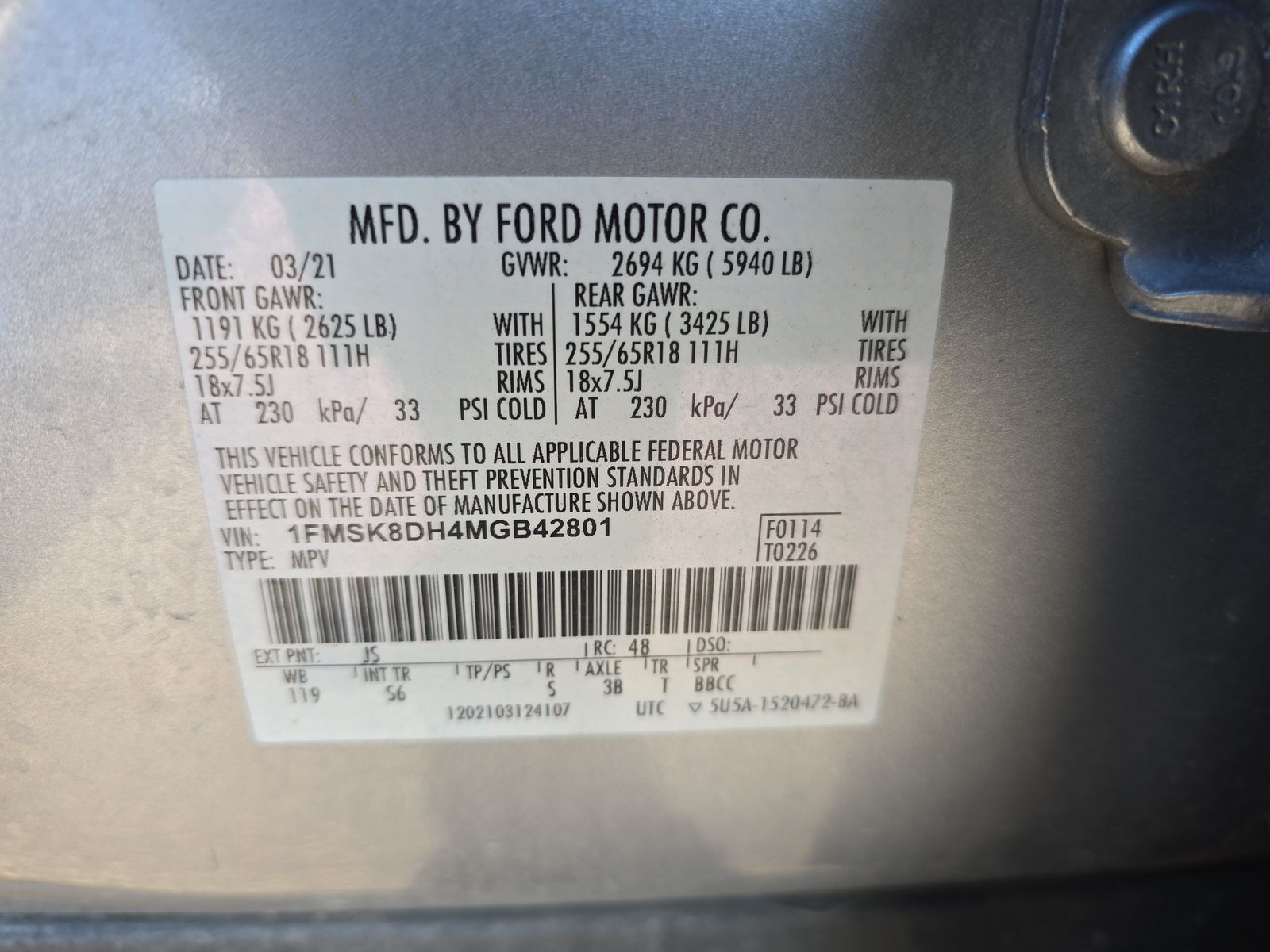 2021 Ford Explorer XLT AWD