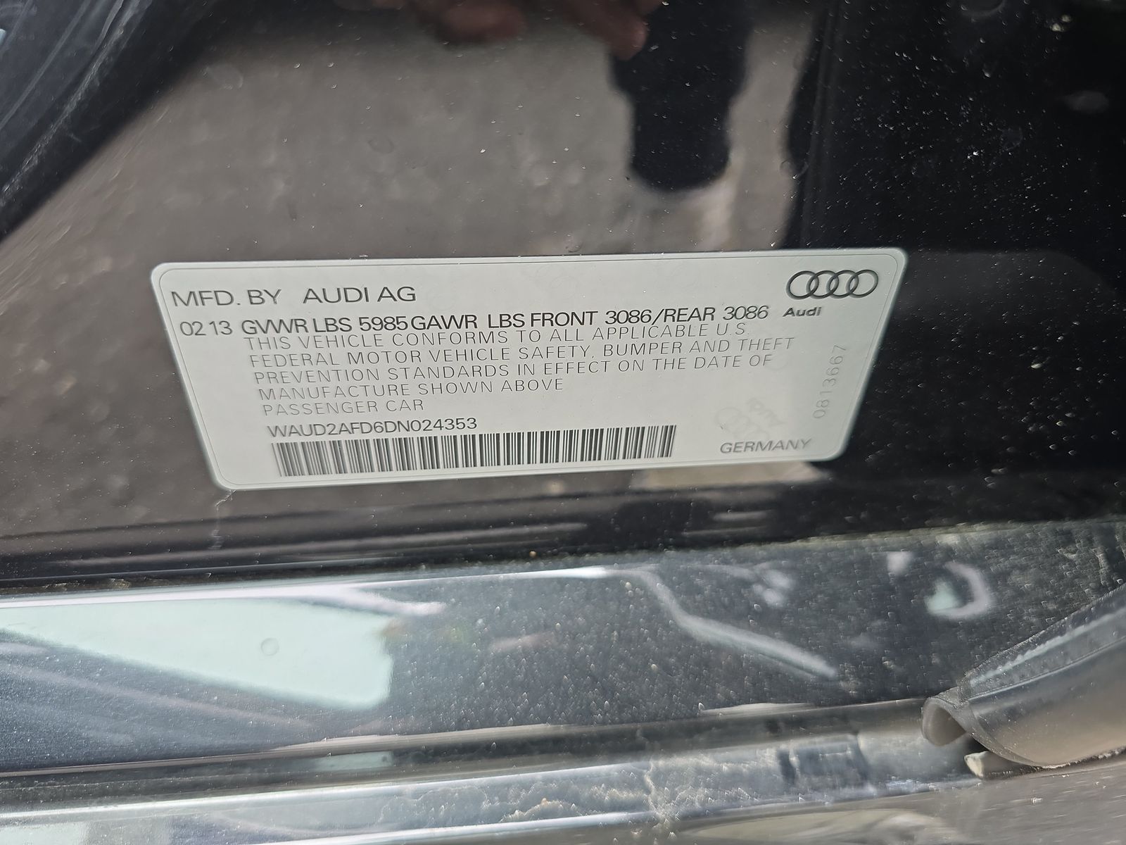 2013 Audi S8 Base AWD