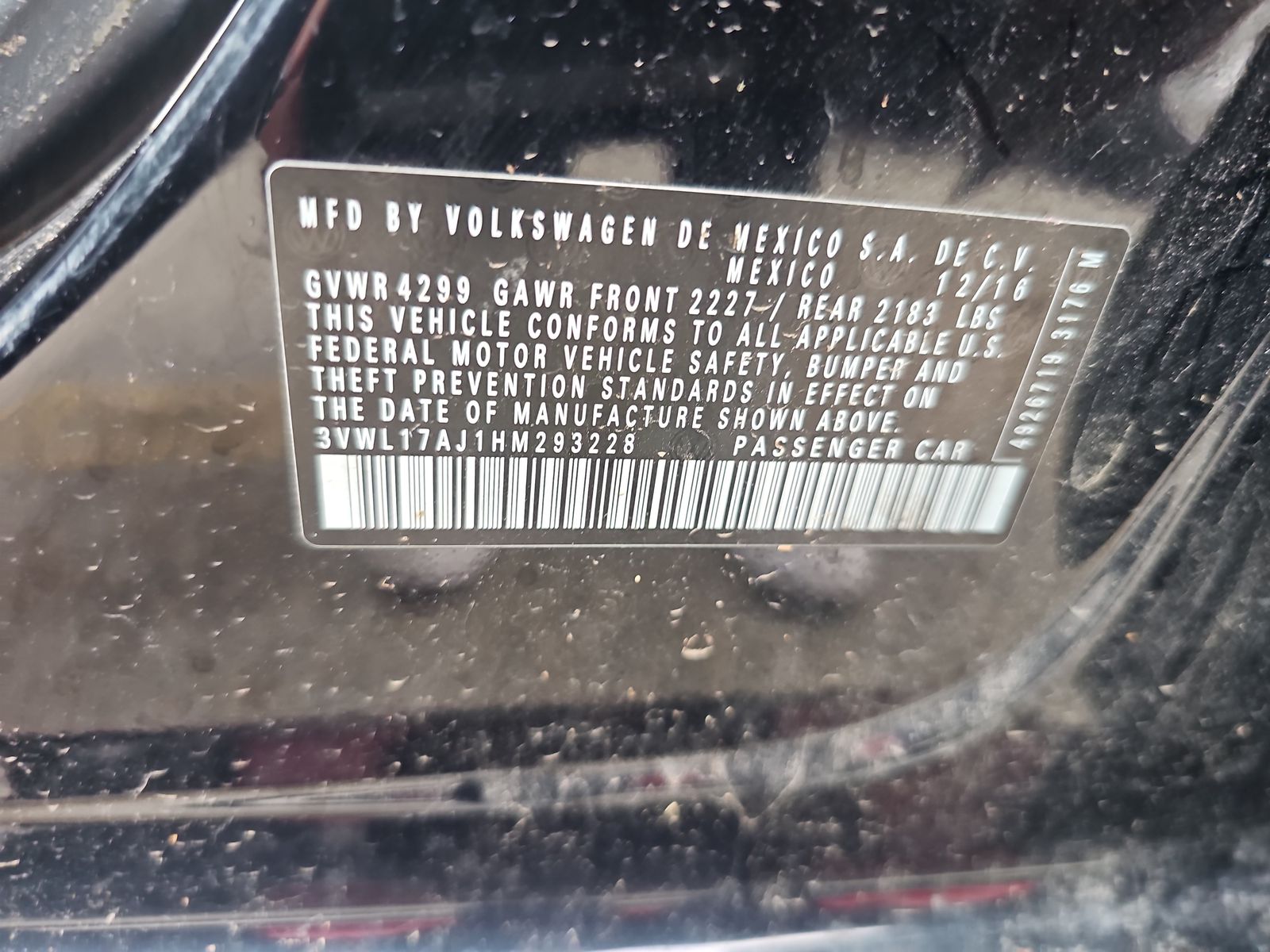 2017 Volkswagen Jetta 1.8T SEL FWD