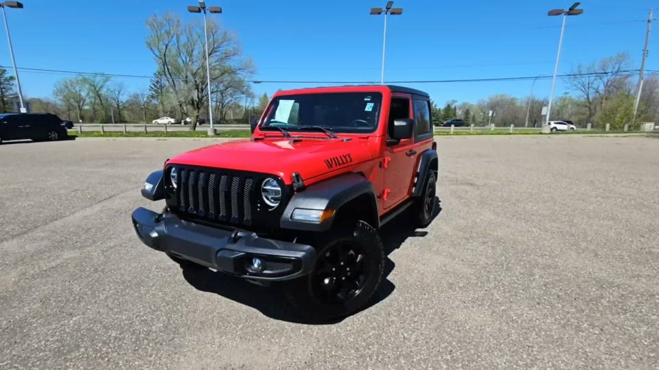 Used 2020 Jeep Wrangler Sport Willys Edition with VIN 1C4GJXAG7LW350808 for sale in Minneapolis, Minnesota