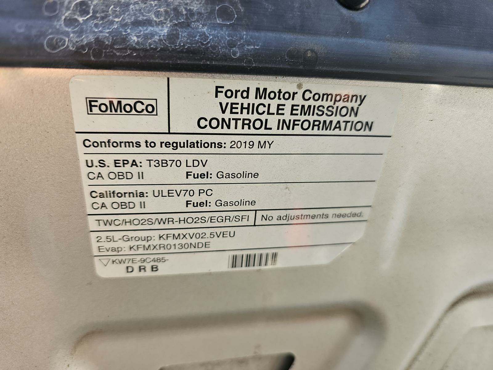2019 Ford Fusion S FWD