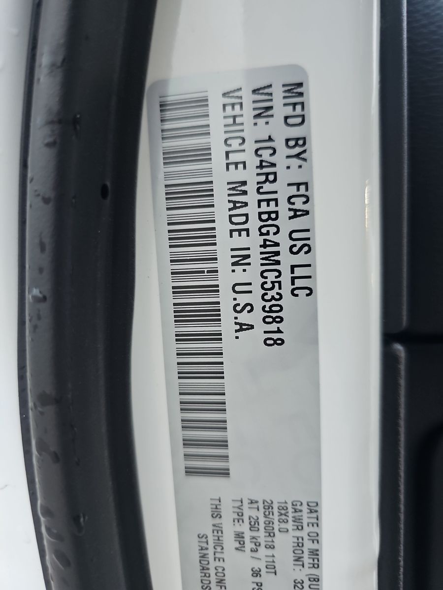 2021 Jeep Grand Cherokee Limited RWD