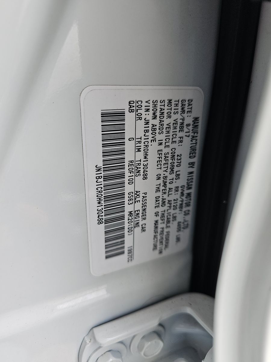 2017 Nissan Rogue Sport SV AWD