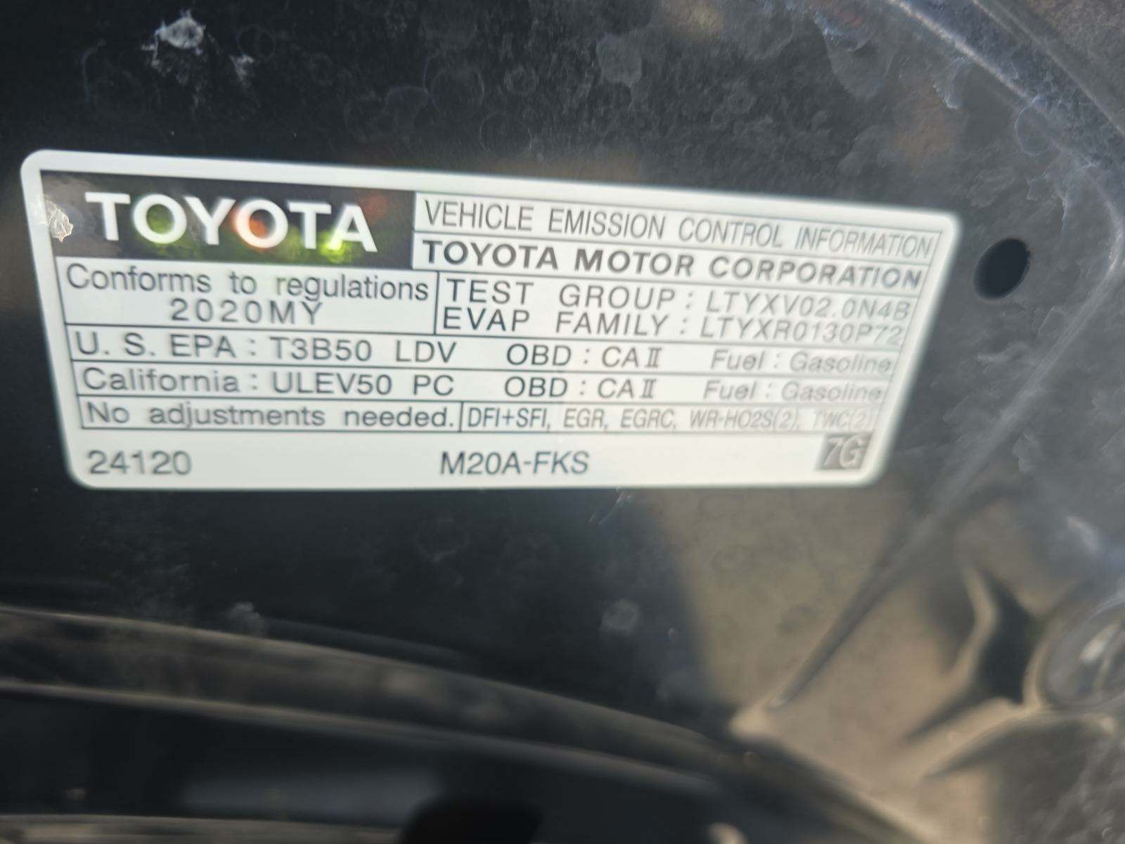 2020 Toyota Corolla SE FWD