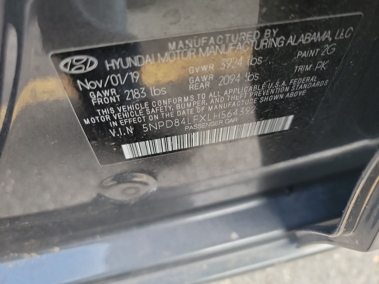 2020 Hyundai Elantra SEL FWD