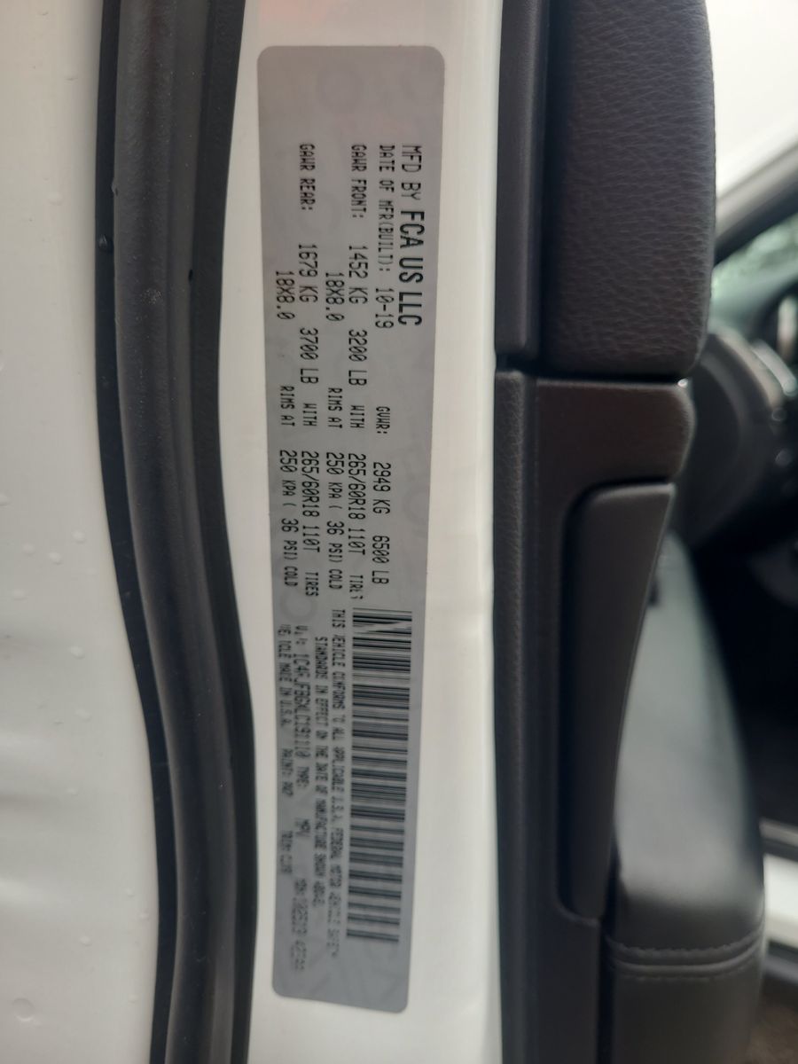 2020 Jeep Grand Cherokee Limited AWD