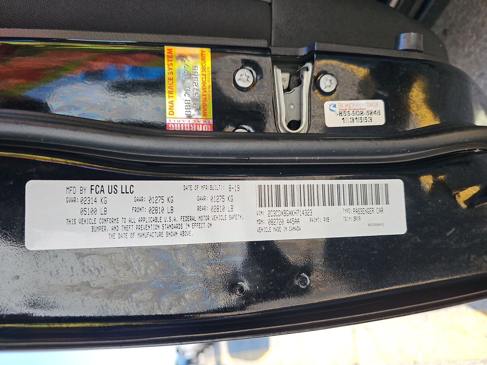 2019 Dodge Charger SXT RWD