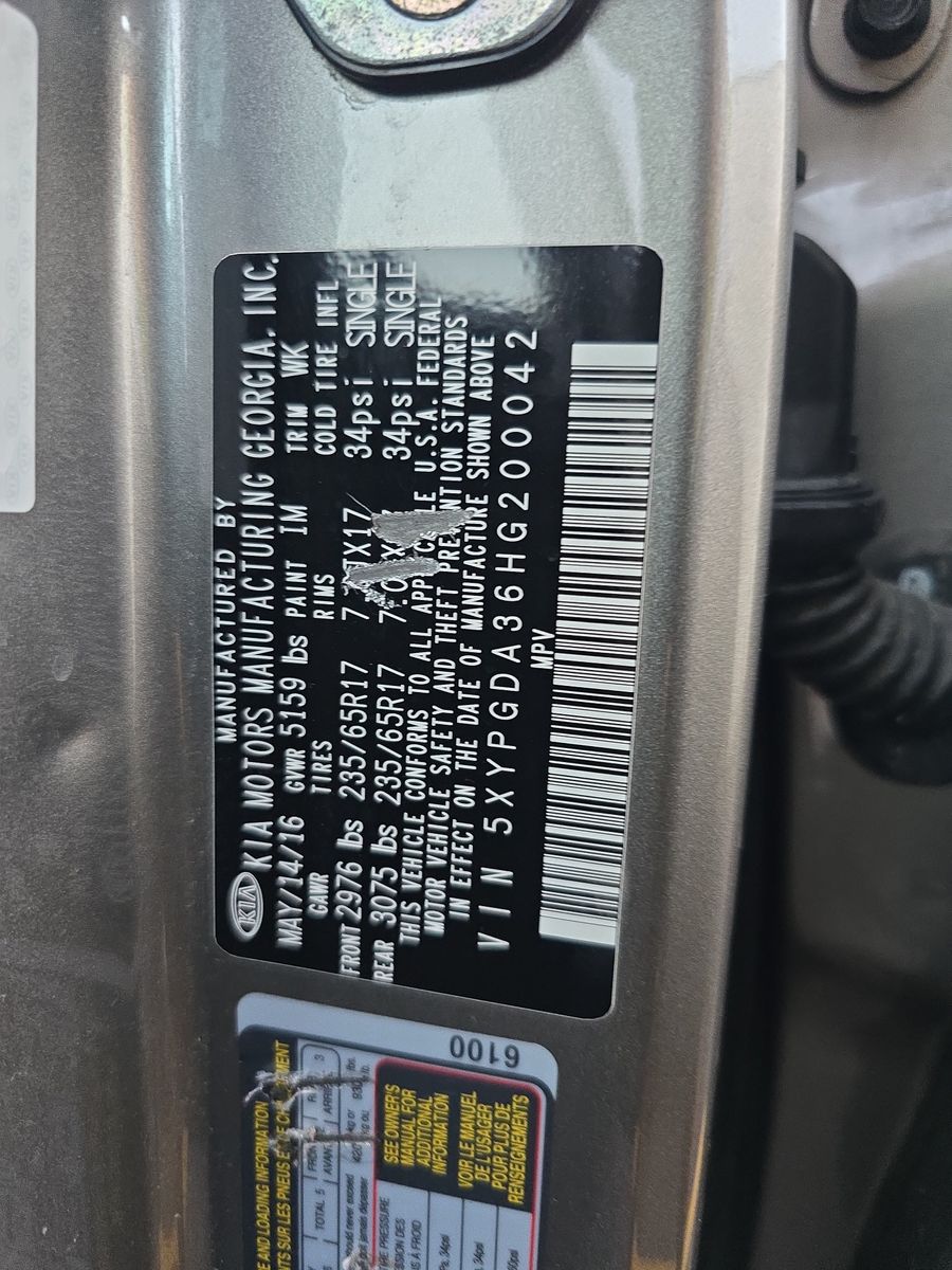 2017 Kia Sorento LX AWD