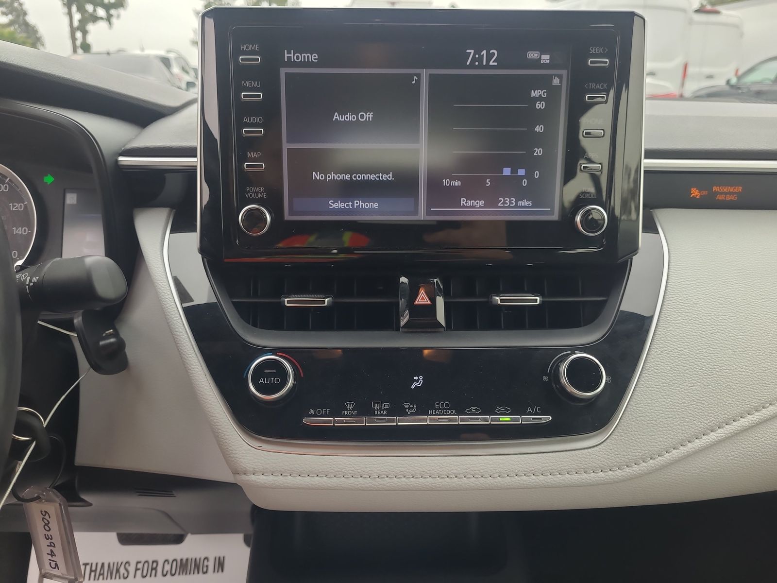 2020 Toyota Corolla SE FWD