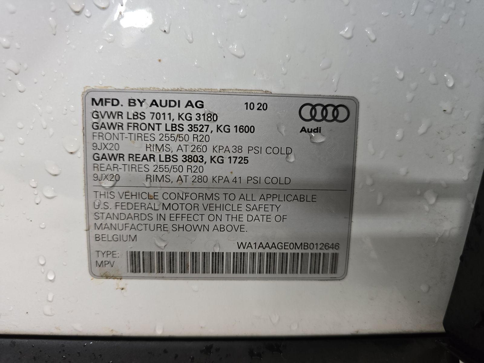 2021 Audi e-tron Premium AWD