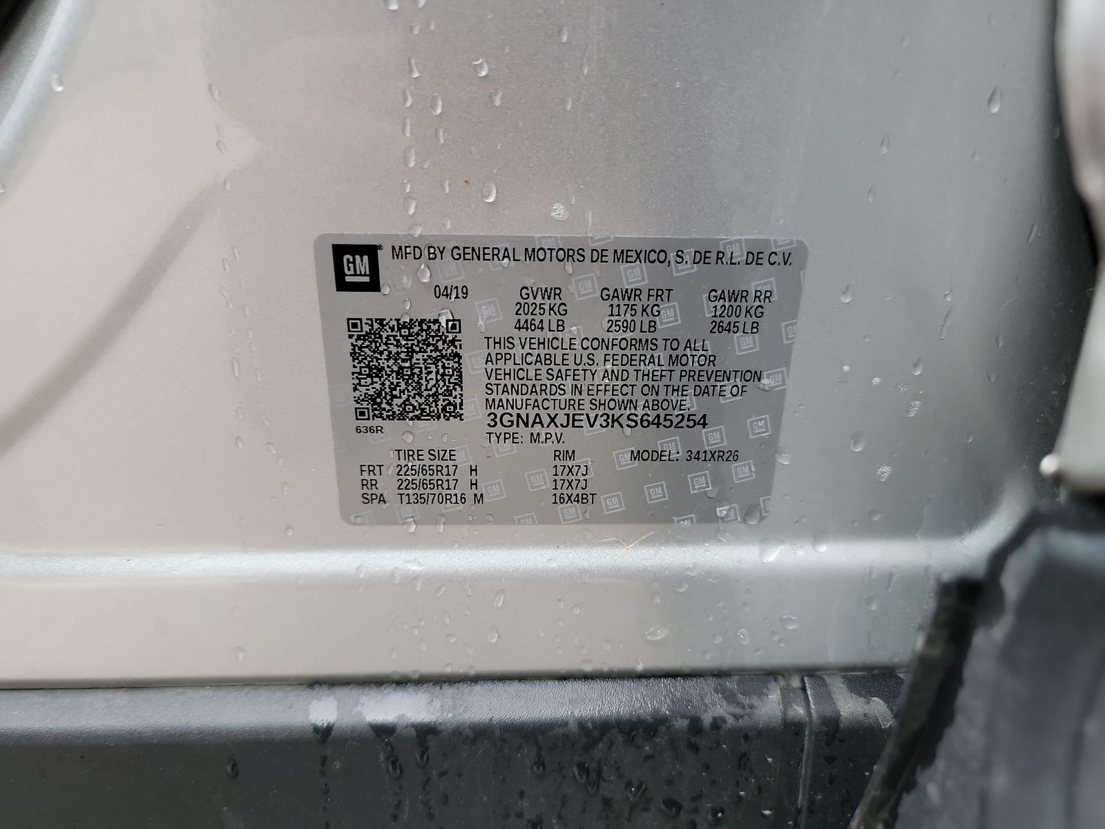 2019 Chevrolet Equinox LT FWD