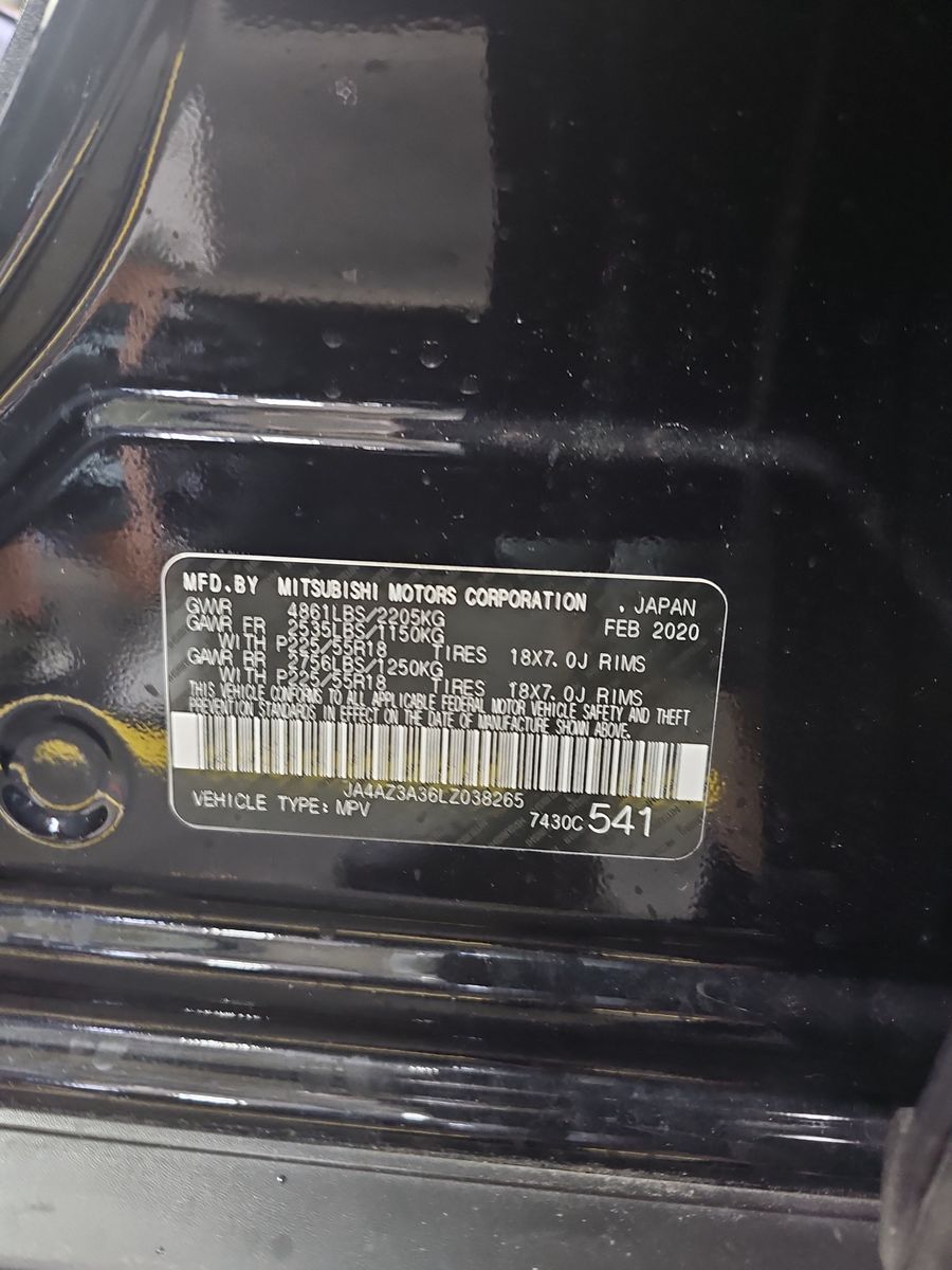 2020 Mitsubishi Outlander SEL AWD