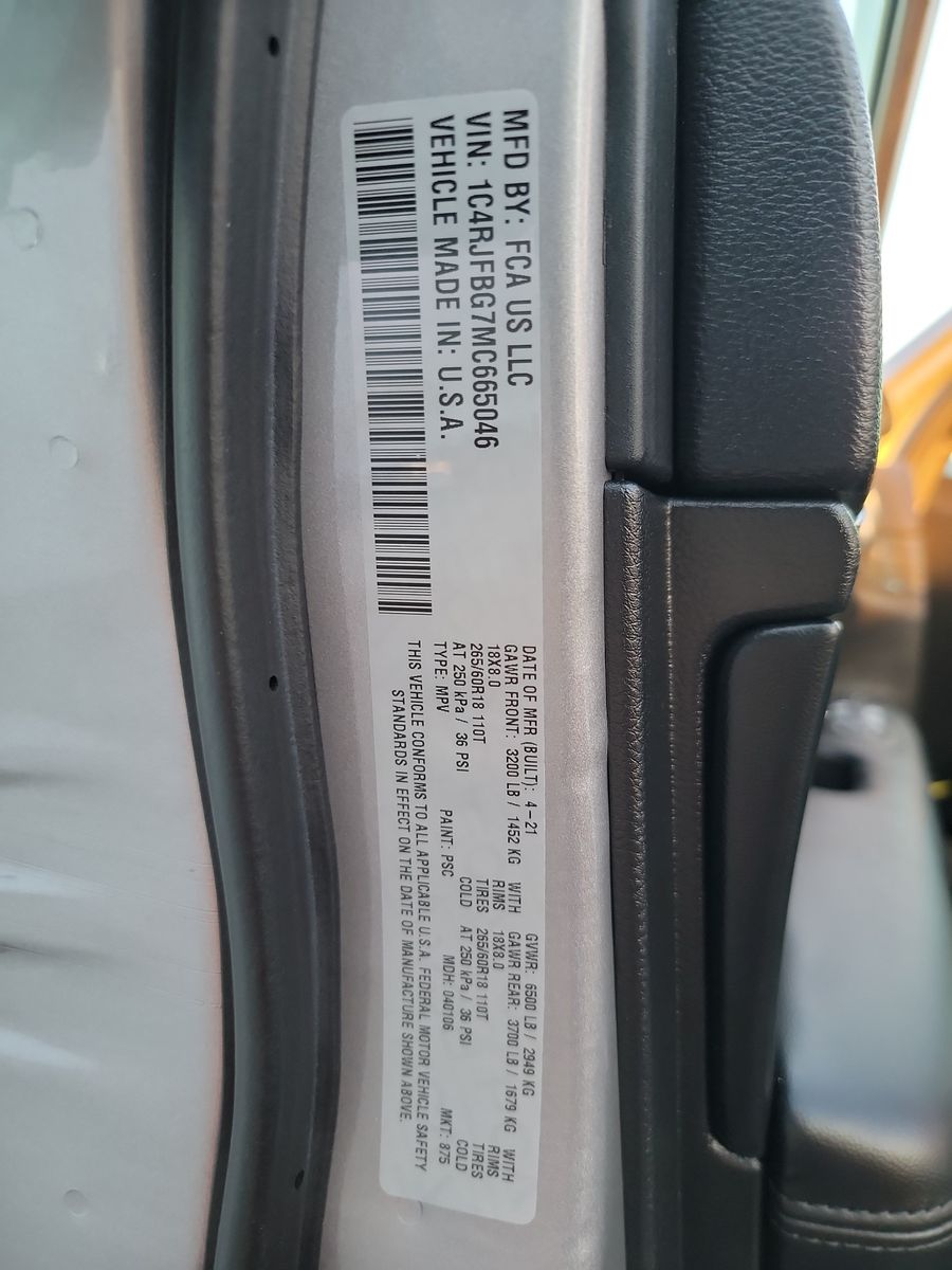 2021 Jeep Grand Cherokee Limited AWD