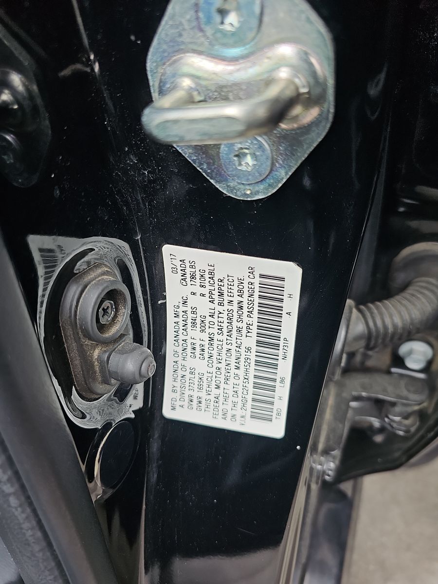 2017 Honda Civic LX FWD