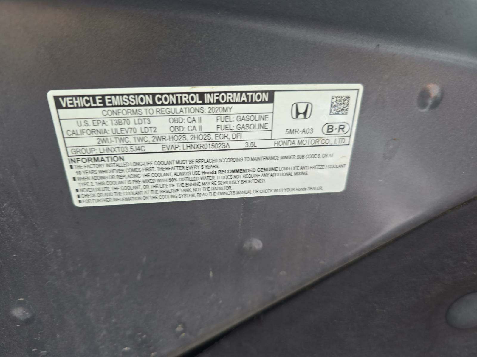 2020 Honda Odyssey EX-L FWD