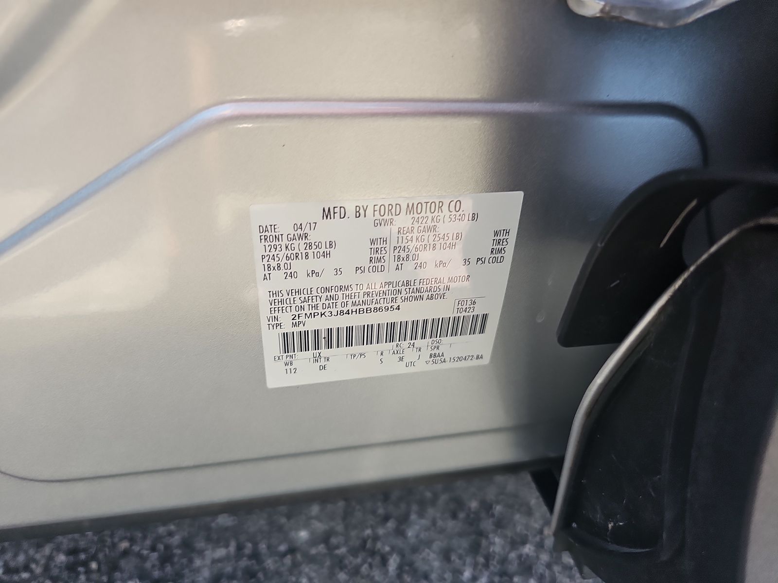 2017 Ford Edge SEL FWD
