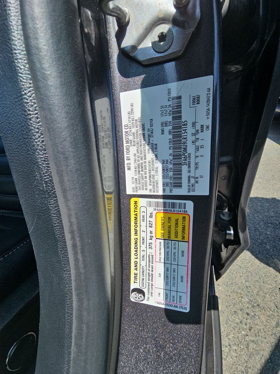 2020 Ford Fusion Hybrid SEL FWD