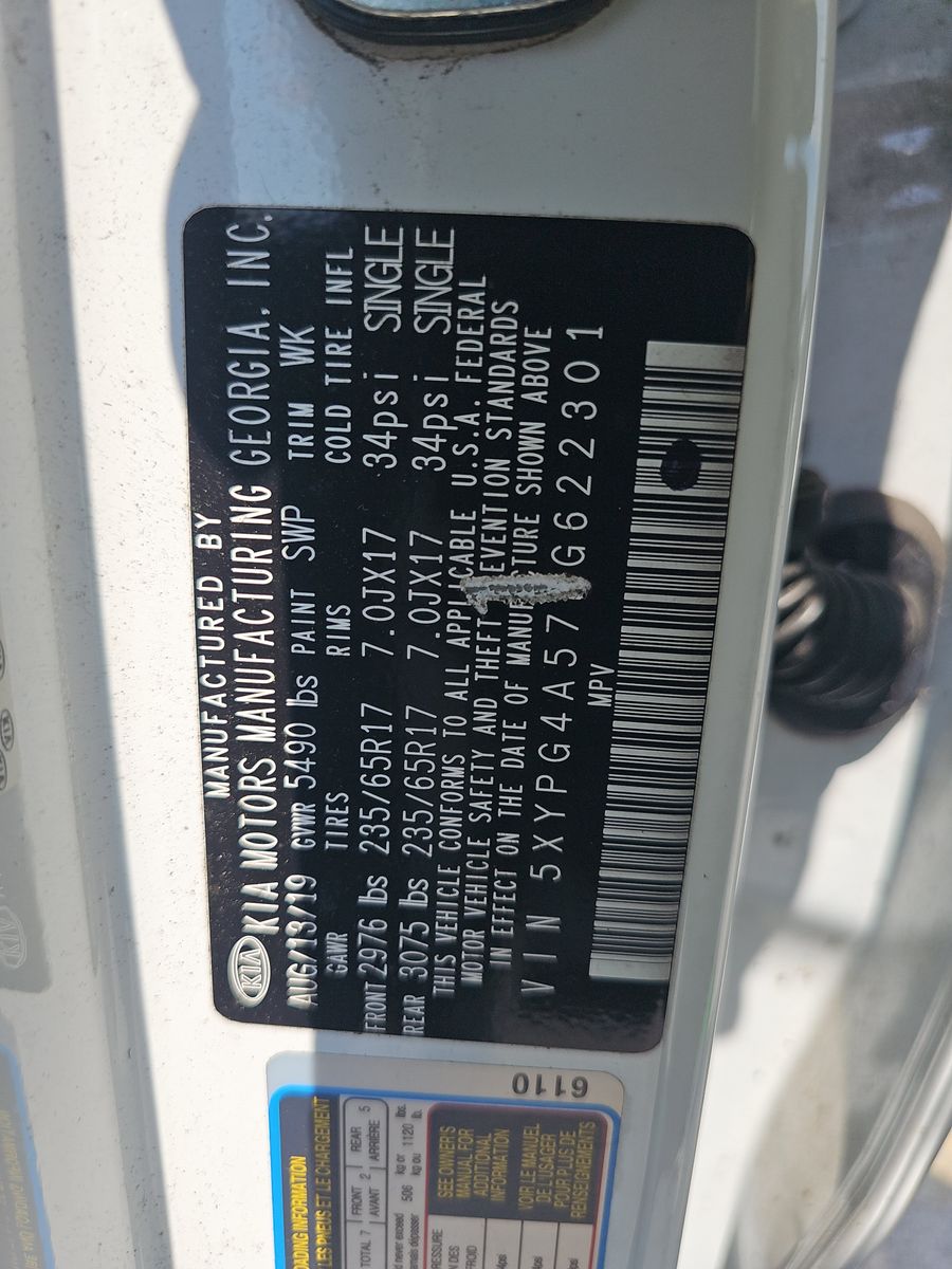 2020 Kia Sorento LX FWD