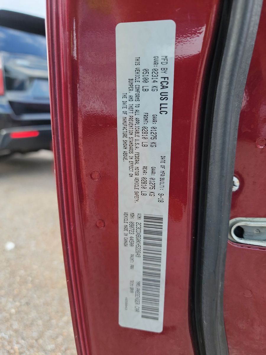2019 Dodge Charger SXT RWD