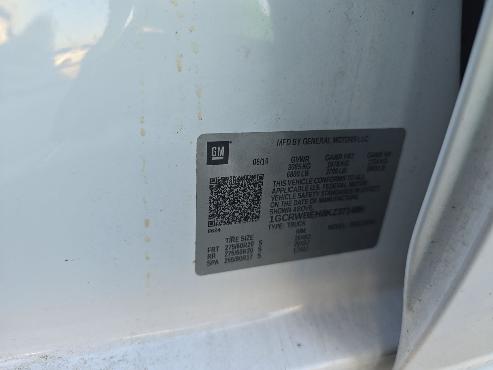 2019 Chevrolet Silverado 1500 Custom RWD