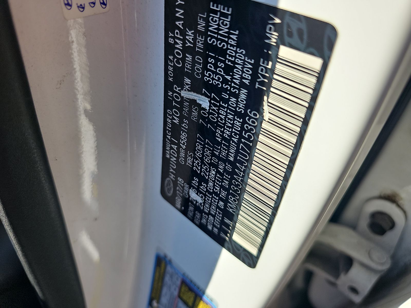 2018 Hyundai Tucson SEL Plus FWD