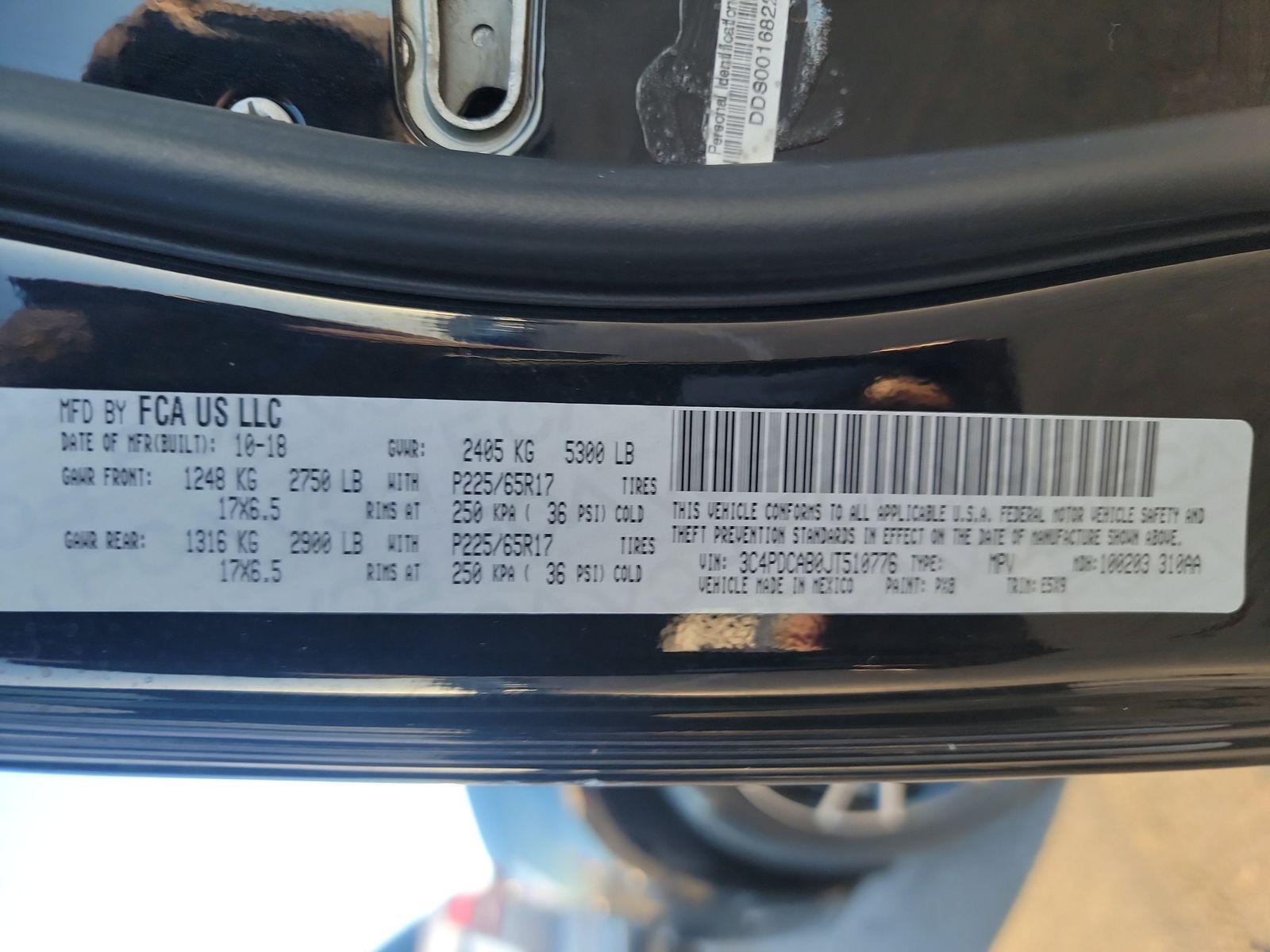 2018 Dodge Journey SE FWD