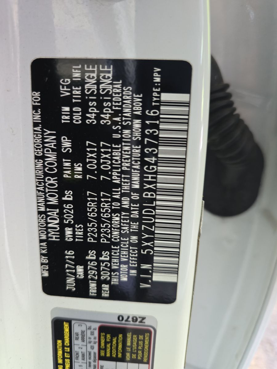 2017 Hyundai Santa Fe Sport Base AWD