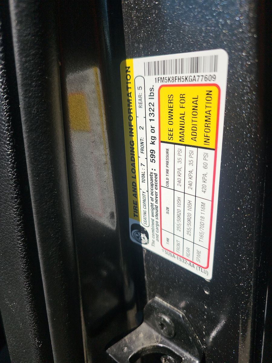 2019 Ford Explorer Limited AWD