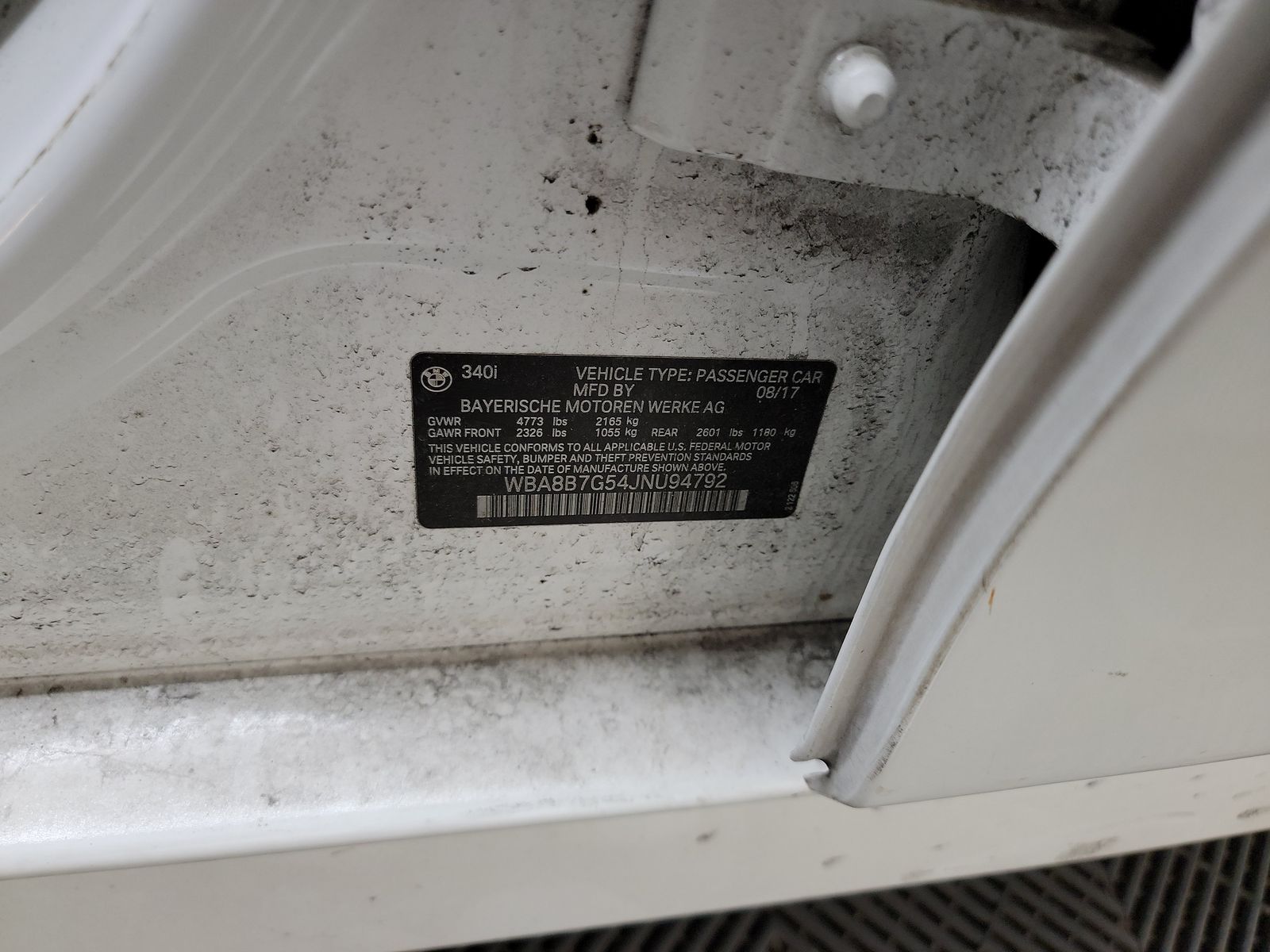 2018 BMW 3 Series 340i xDrive AWD