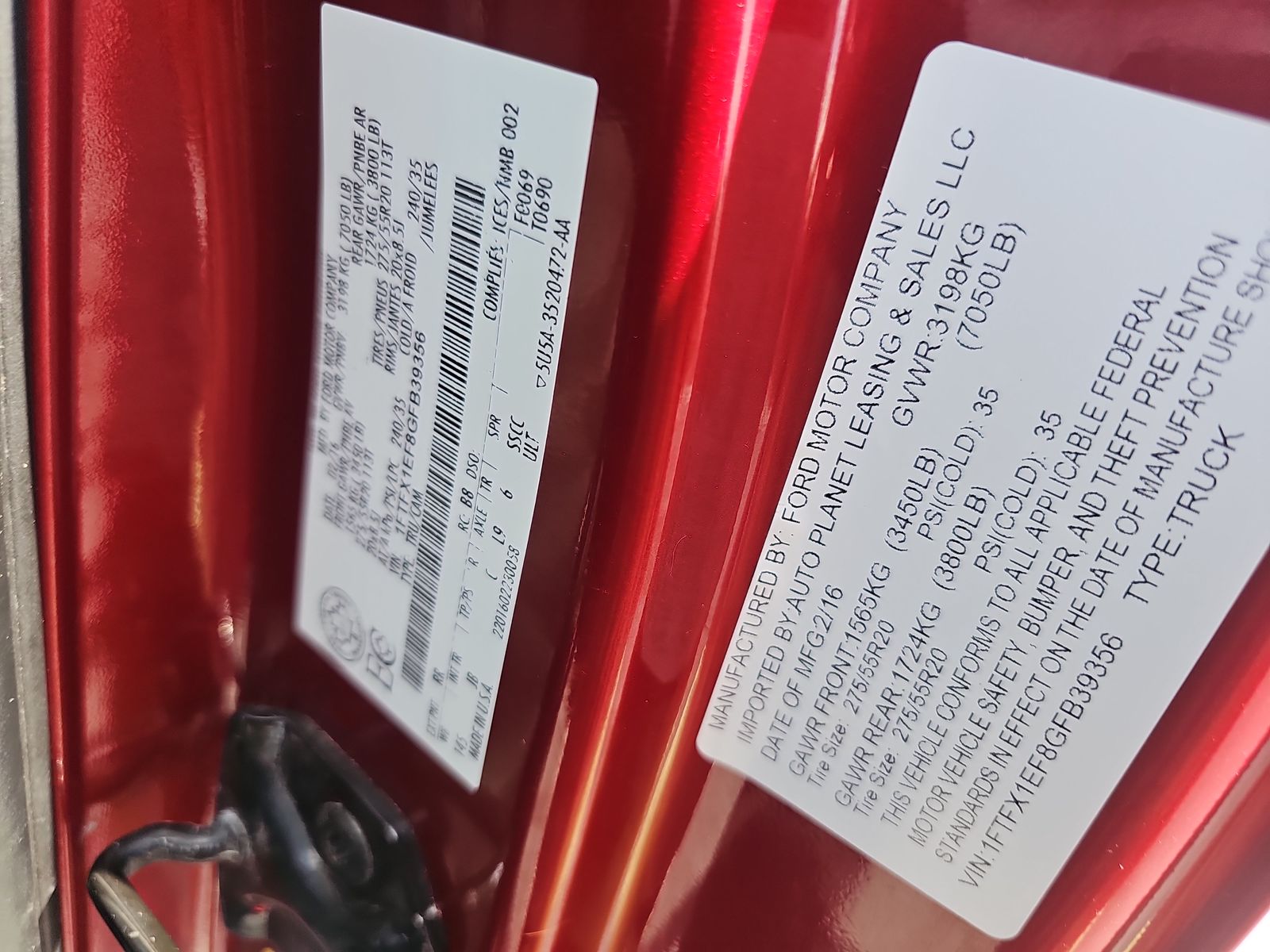 2016 Ford F-150 XLT AWD