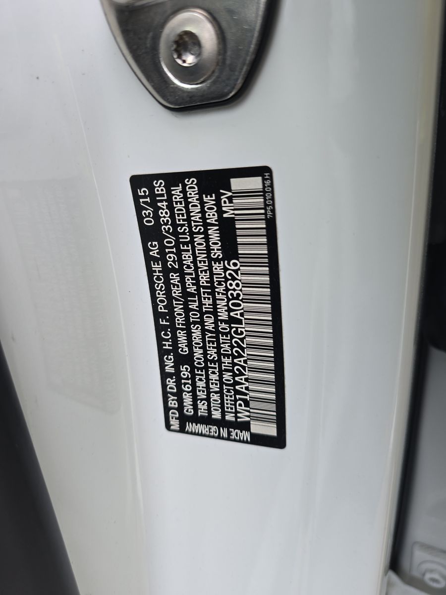 2016 Porsche Cayenne Base AWD