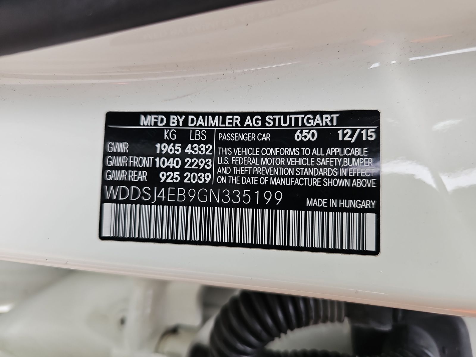 2016 Mercedes-Benz CLA CLA 250 FWD