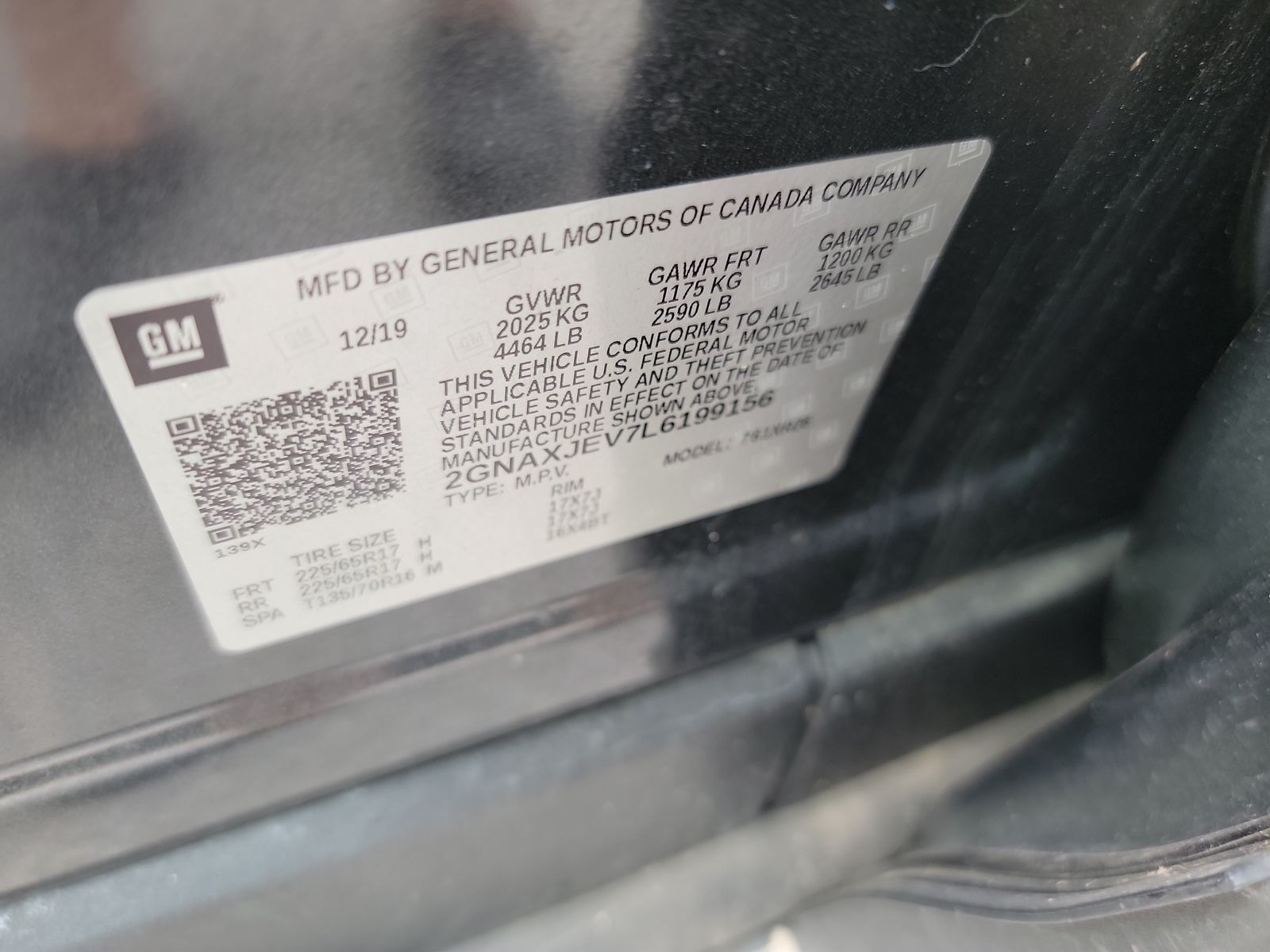 2020 Chevrolet Equinox LT FWD
