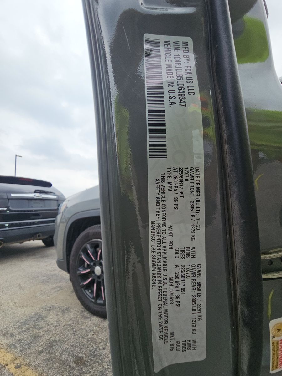 2020 Jeep Cherokee Latitude Plus FWD