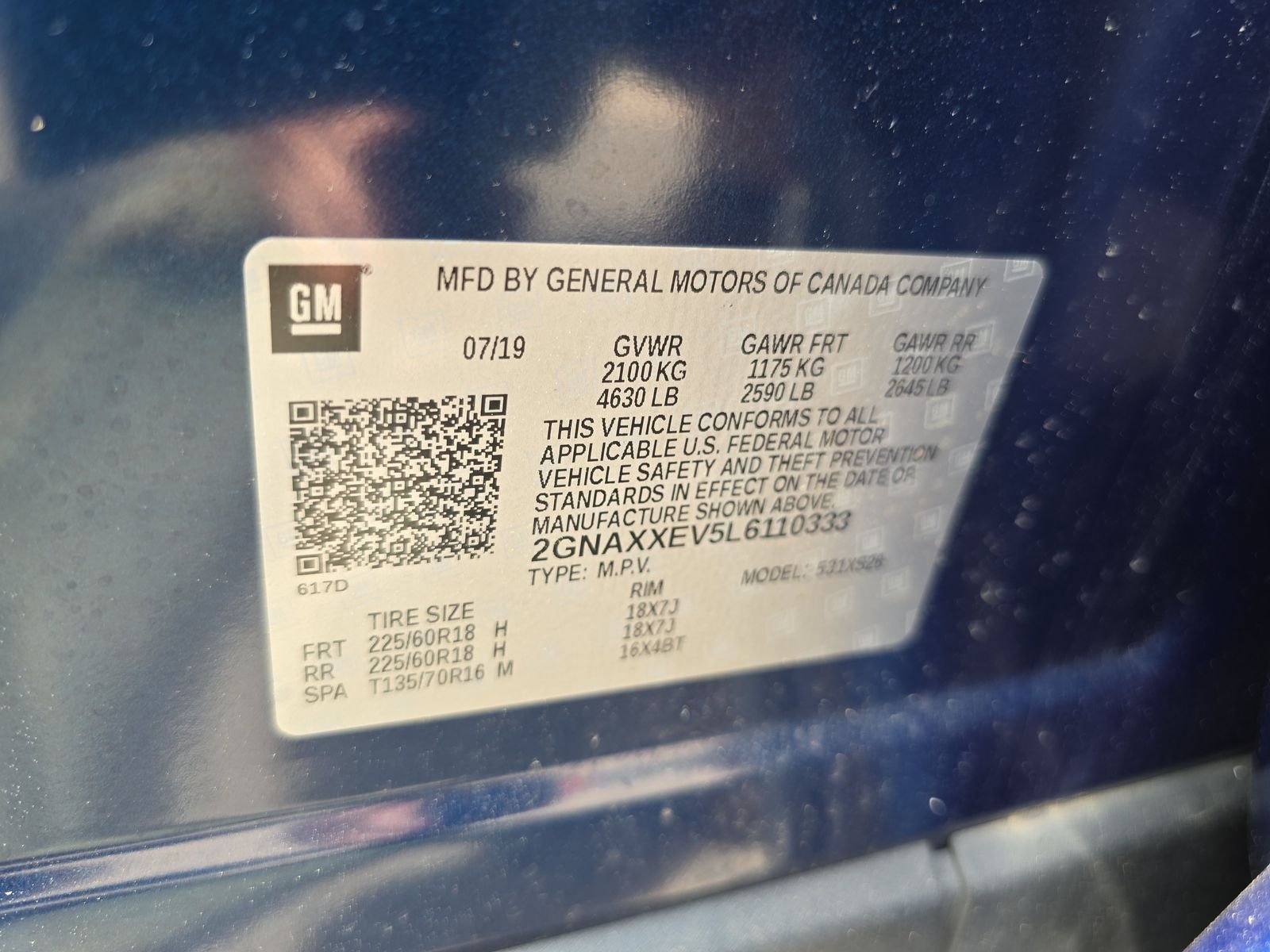 2020 Chevrolet Equinox Premier AWD