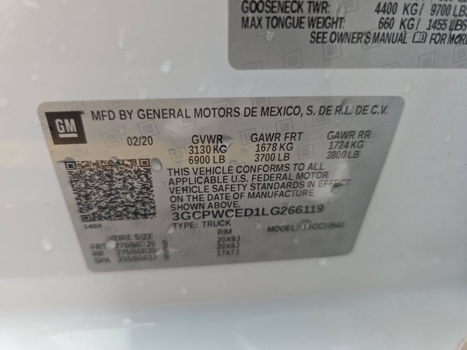 2020 Chevrolet Silverado 1500 LT RWD