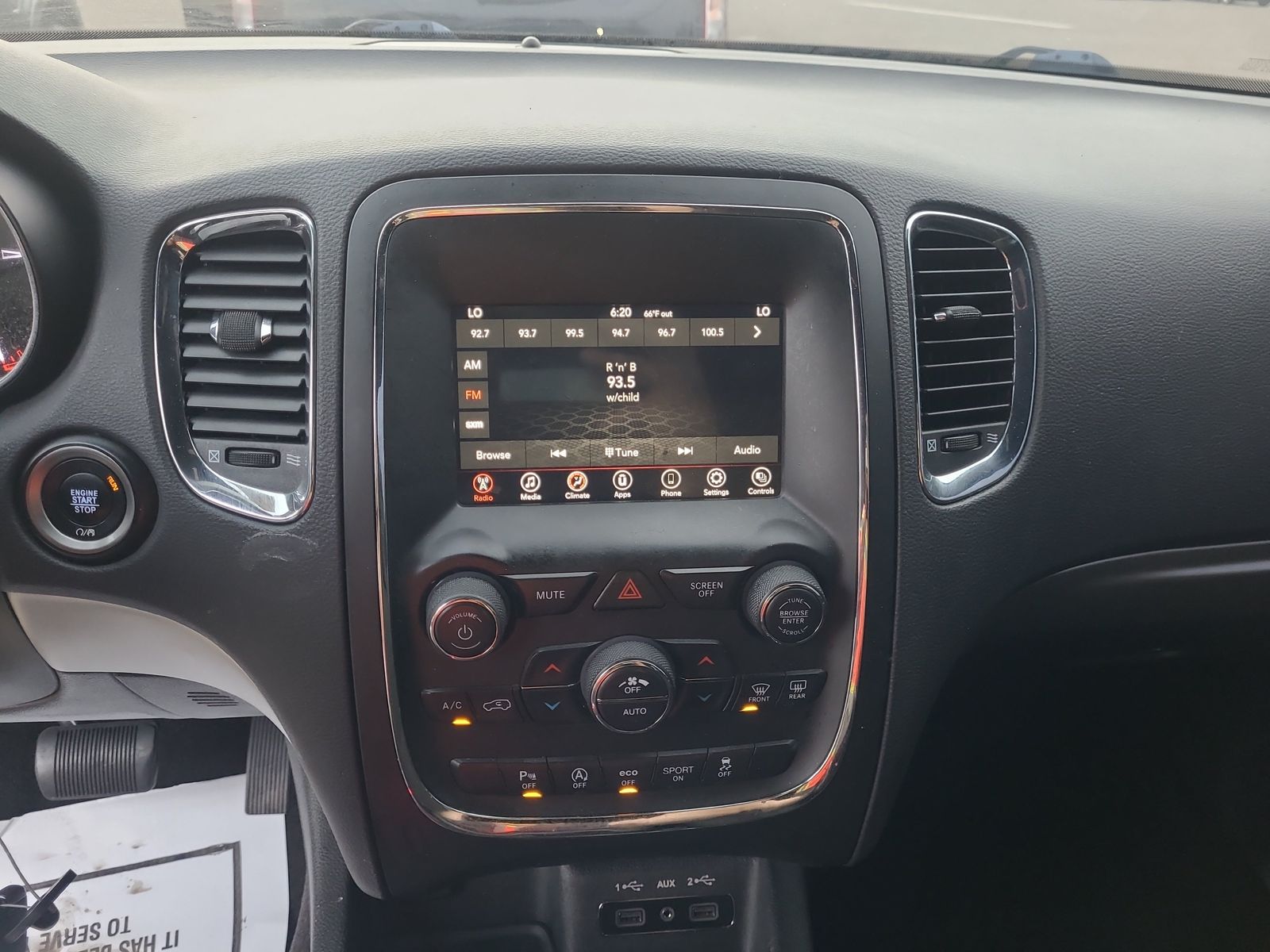 2018 Dodge Durango SXT RWD