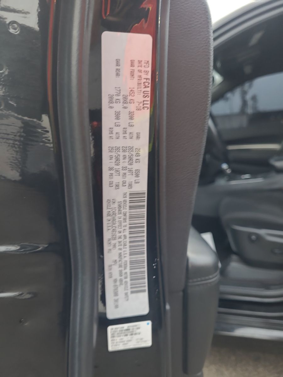 2018 Dodge Durango SXT RWD
