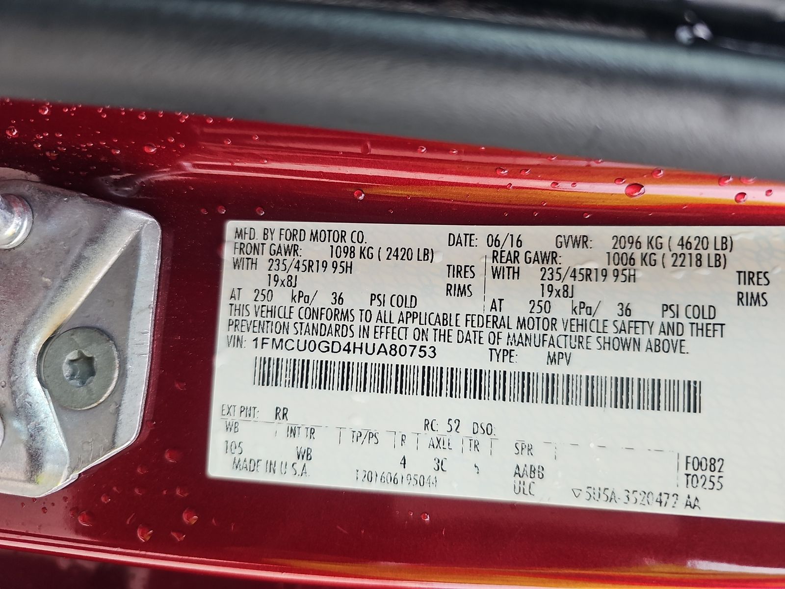 2017 Ford Escape SE FWD