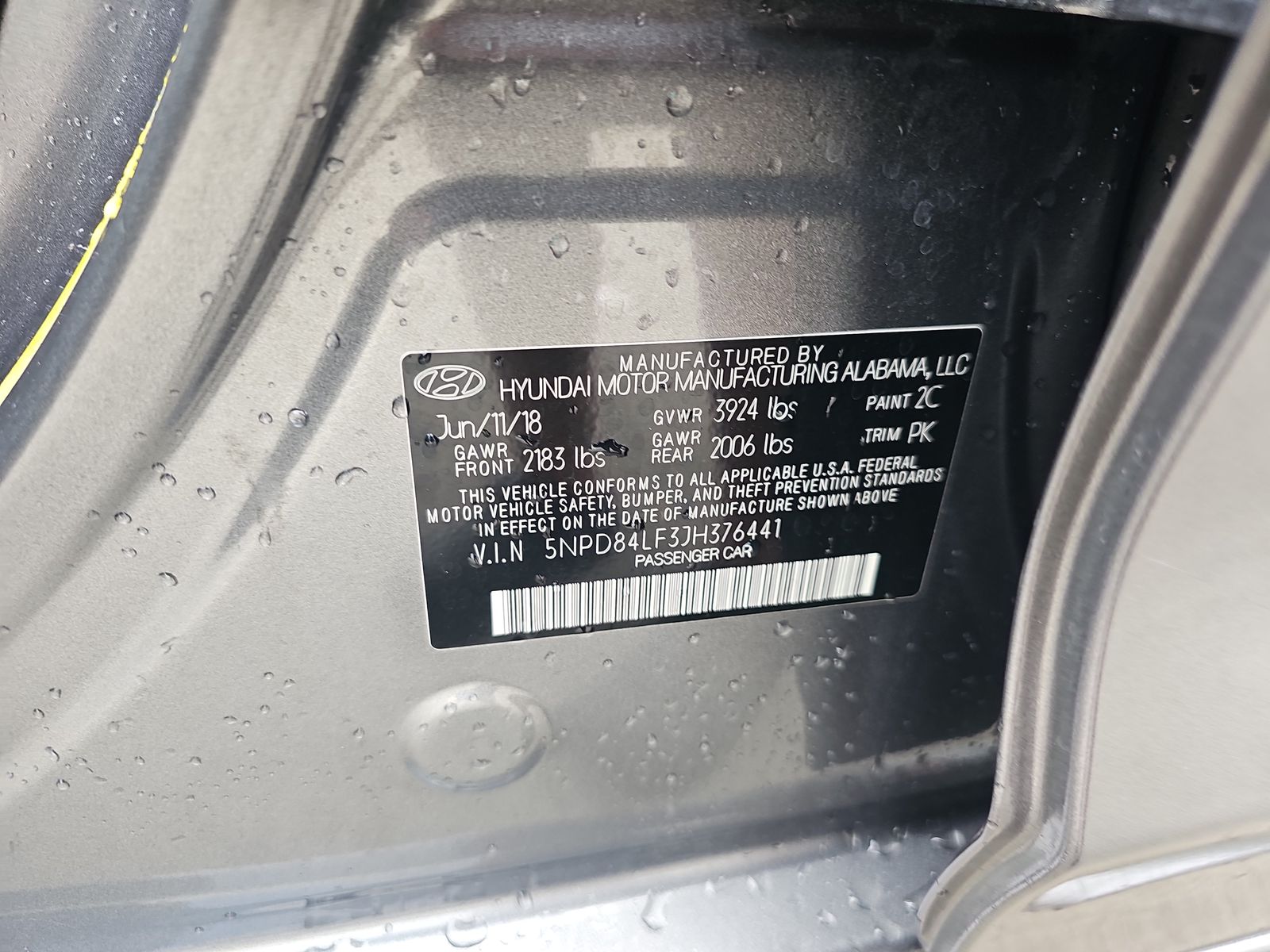 2018 Hyundai Elantra SEL FWD